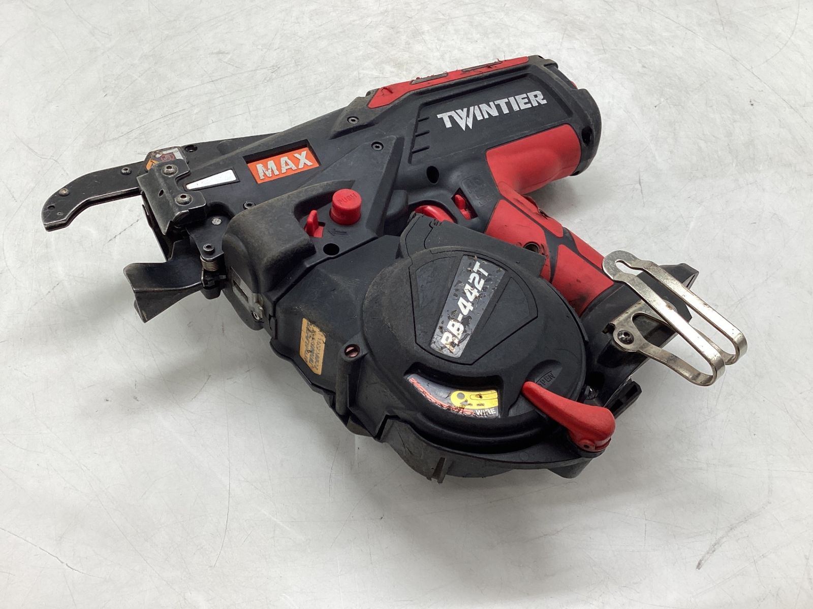 品 MAX マックス 14.4 V充電式鉄筋結束機 ツインタイア RB-442 T-B 2 C 1450 A エコツール豊田インター店 M 02