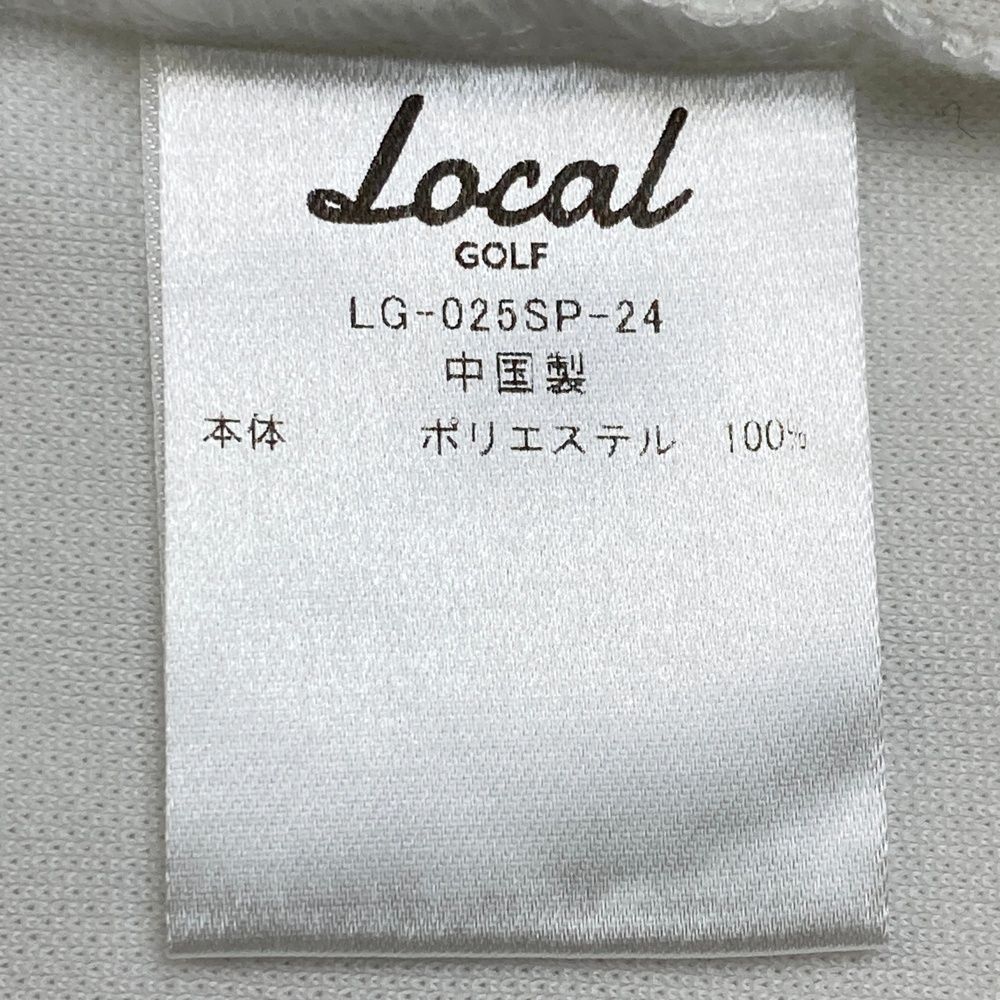 サイズ：S/M LOCAL GOLF ローカルゴルフ 半袖ポロシャツ スキッパー