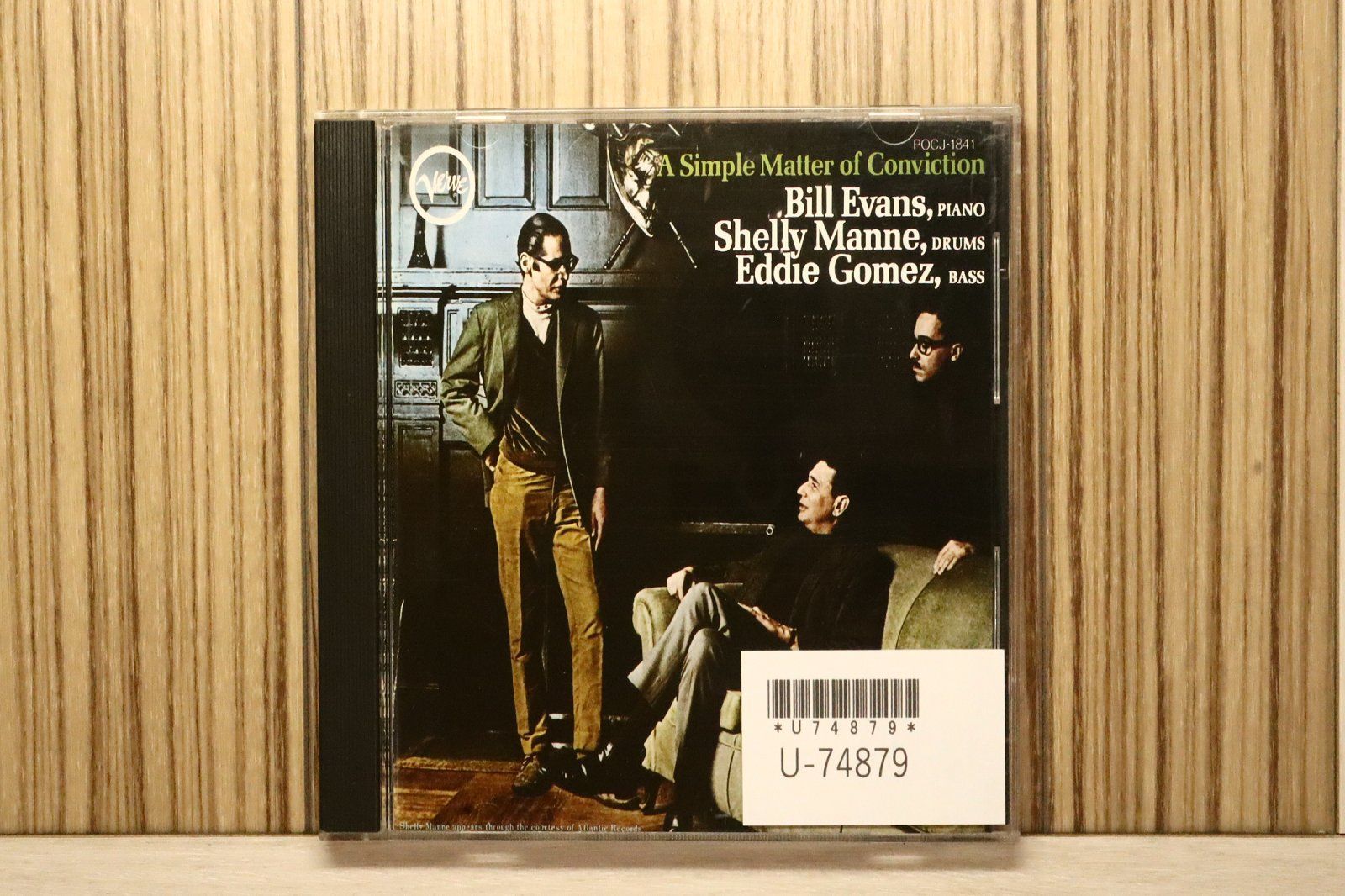 国内盤CD☆ビル・エヴァンス/Bill Evans□ ア・シンプル・マター・オブ