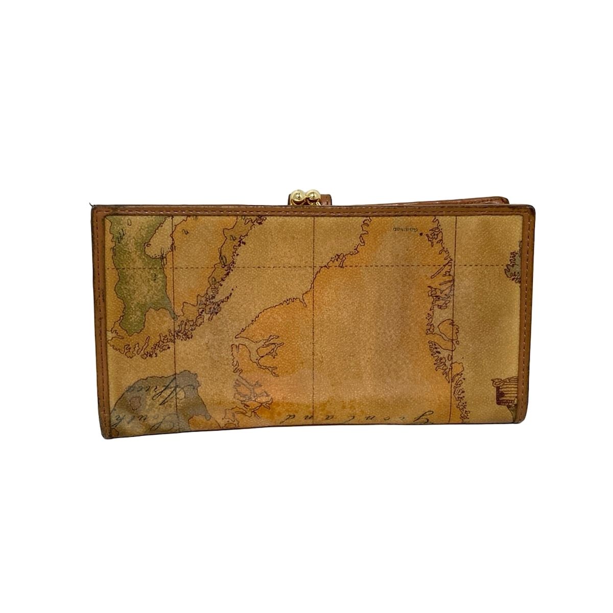 【美品】PRIMA CLASSE　プリマクラッセ　長財布　レザー PRIMA CLASSE ALVIERO MARTINI(プリマクラッセ) 長財布 - ベージュ