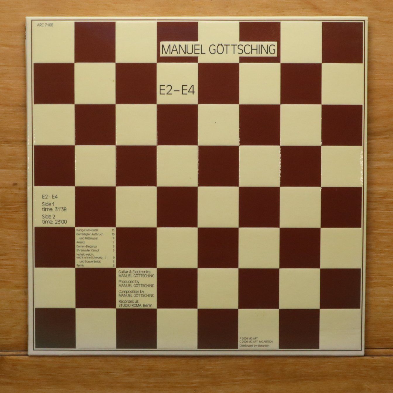 国内盤CD☆マニュエル・ゲッチング/Manuel G ttsching□ E2-E4(紙