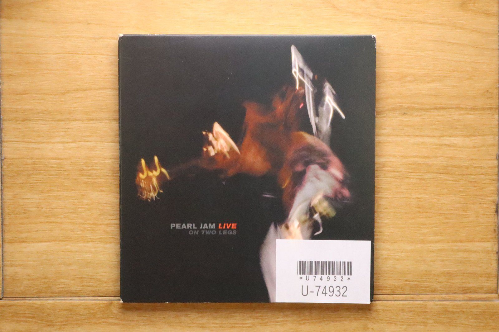中古CD☆パール・ジャム/Pearl Jam□ Live On Two Legs 【EK69752/++++