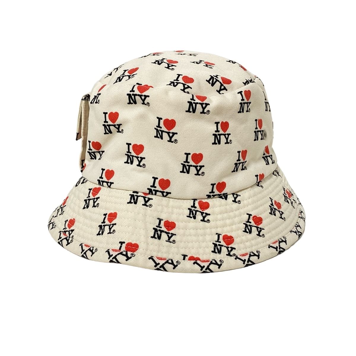 PORTER 吉田 ポーター 帽子 アイボリー 黒 レッド バケットハット ポケット付き BEAMSコラボ