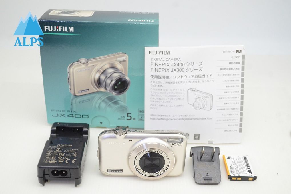 良品 FUJIFILM フジフィルム FinePix JX400 コンパクトデジタルカメラ