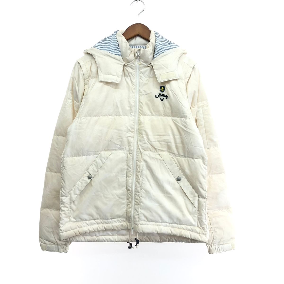 Callaway キャロウェイ ダウンジャケット サイズ:M ダウン/袖着脱