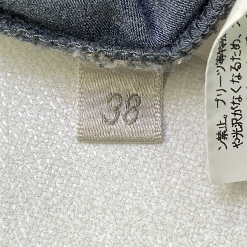 値下げ！【新品】アダバット　ゴルフ　レディース　サイズ38 ハイネック　グレー サイズ：38 ADABAT アダバット ハイネック長袖Tシャツ ボーダー柄