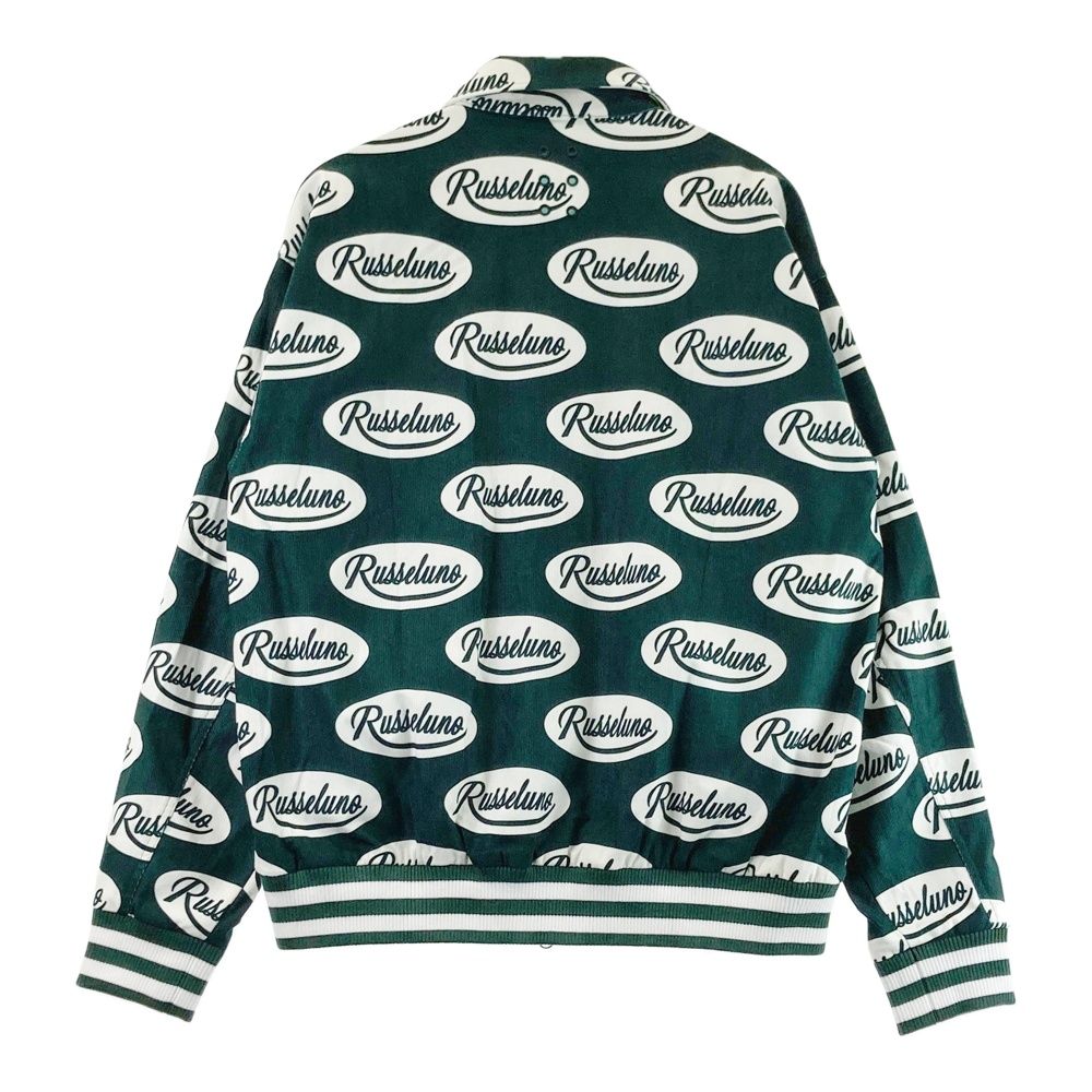 サイズ：5 RUSSELUNO ラッセルノ ;2023年 ジップジャケット ロゴ総柄