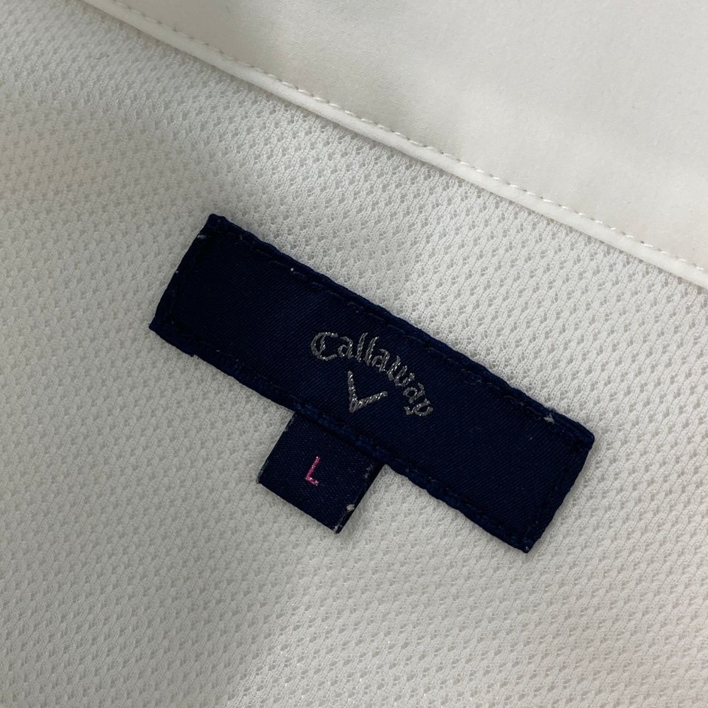 サイズ：L CALLAWAY キャロウェイ 2024年モデル ジップ 半袖ブルゾン