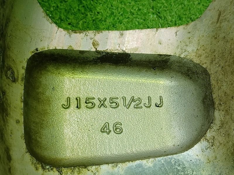  三菱 パジェロミニ H 58 A ホイール アルミ ガンメタ 15インチ 5 J 5穴 4本 114 3 46 15インチ ホイール