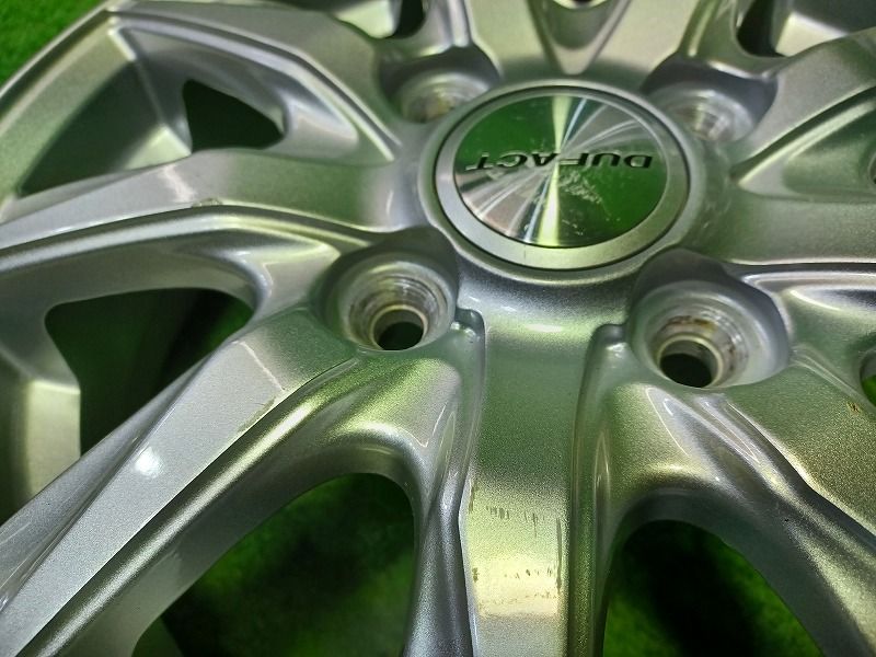  デュファクト ﾊｲｾﾞｯﾄ ﾓｺ ﾜｺﾞﾝR ホイール アルミ シルバー 13インチ 4 00 B 4穴 4本 100 42 13インチ ホイール