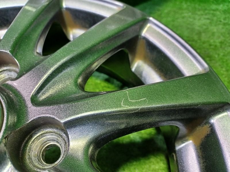 ユーロスピード ﾊｲｾﾞｯﾄ ﾓｺ ﾜｺﾞﾝR ホイール アルミ ガンメタ 13インチ 4 00 B 4穴 4本 100 42