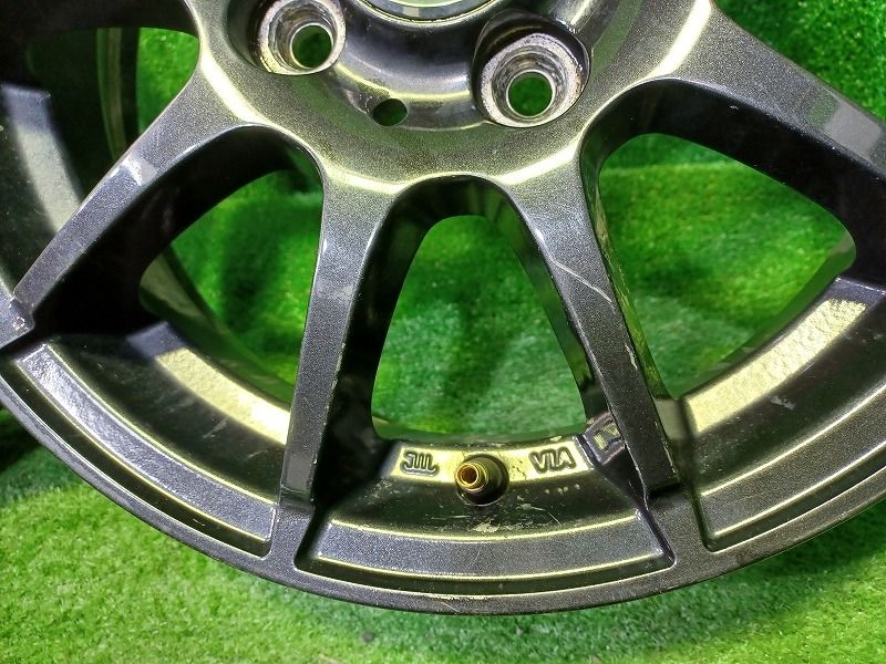 シュナイダー 軽自動車 ホイール アルミ クロ 14インチ 4 5 J 4穴 4本 100 43