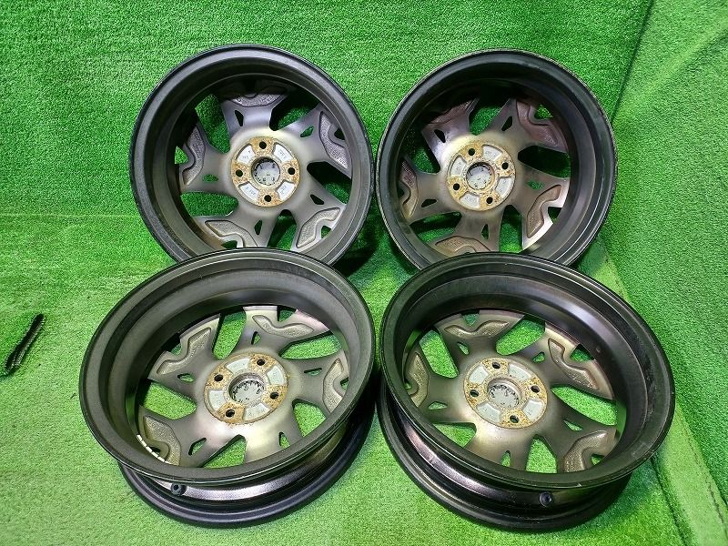 ホンダ HONDA 純正 N-BOX JF4 ホイール アルミ ブラックポリッシュ 15