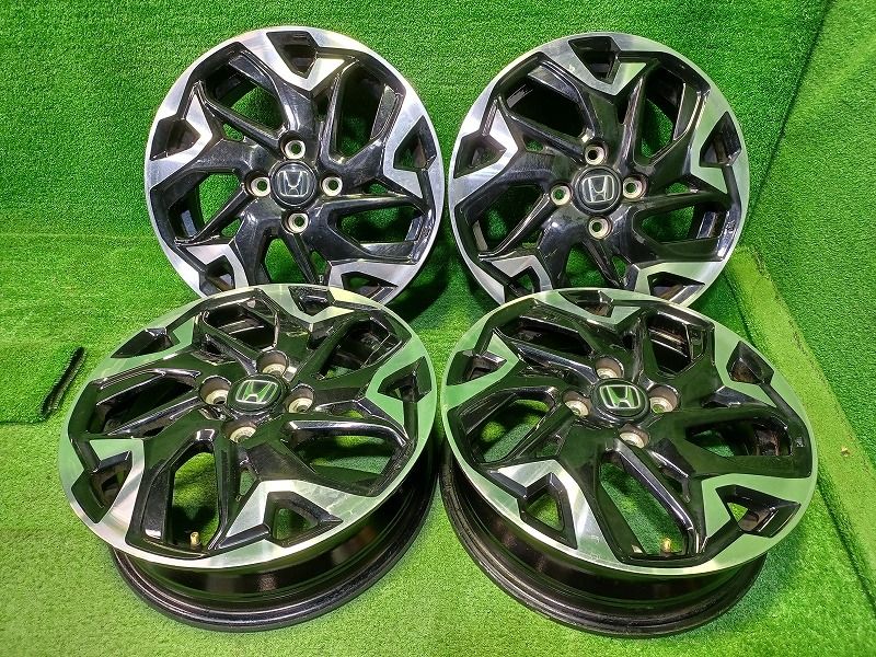 ホンダ HONDA 純正 N-BOX JF4 ホイール アルミ ブラックポリッシュ 15