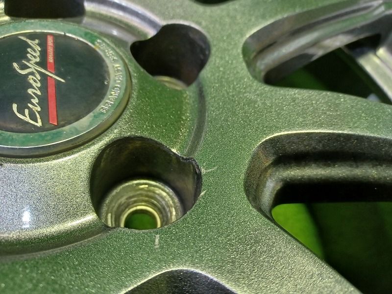 ユーロスピード ﾌﾟﾘｳｽ ｲﾝﾌﾟﾚｯｻ ホイール アルミ ガンメタ 17インチ 7 J 5穴 4本 100 48