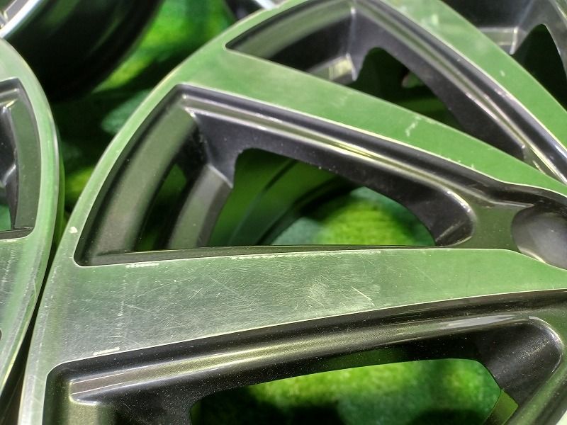 スマック ﾌﾟﾘｳｽ ｲﾝﾌﾟﾚｯｻ ホイール アルミ ガンメタポリッシュ 17インチ 7 J 5穴 4本 100 50