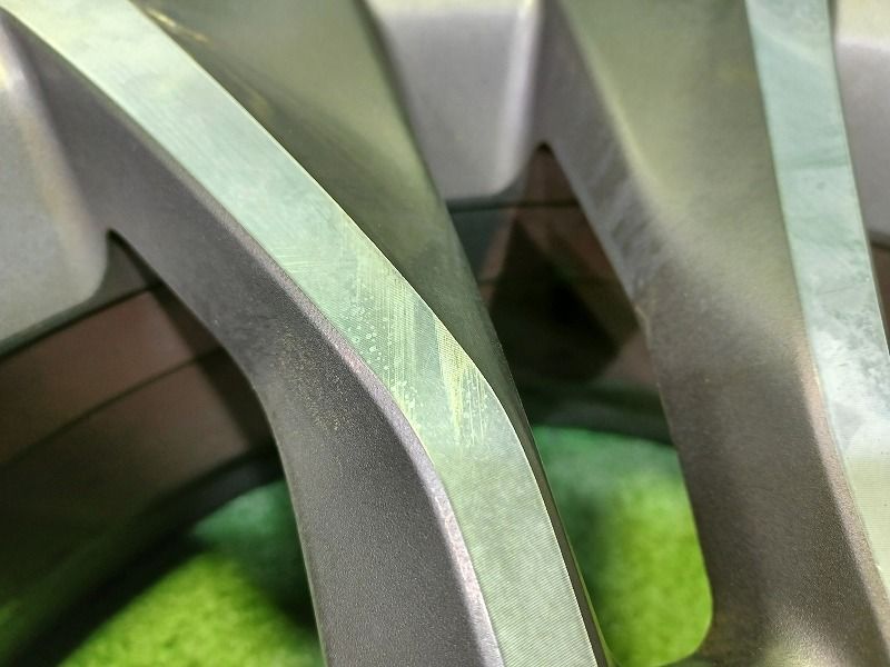  スバル SUBARU レガシィ BRM ホイール アルミ ガンメタポリッシュ 18インチ 7 J 5穴 4本 100 48 28111 AJ 130 18インチ ホイール