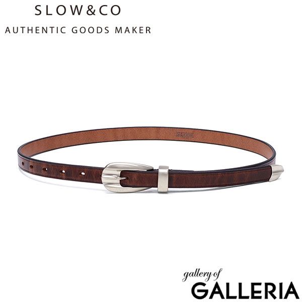 【商品レビューで＋5％】SLOW ベルト メンズ レディース スロウ ブランド 革 レザーベルト 細め 革ベルト 革小物 バックル 日本製 herbie buckle belt HS89K SLOW ベルト メンズ レディース スロウ ブランド カジュアル ビジネス
