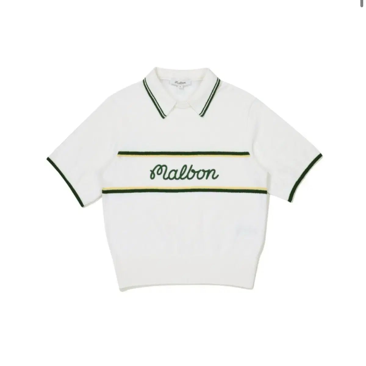 マルボンゴルフ スクリプト セーター カラーTシャツ 半袖