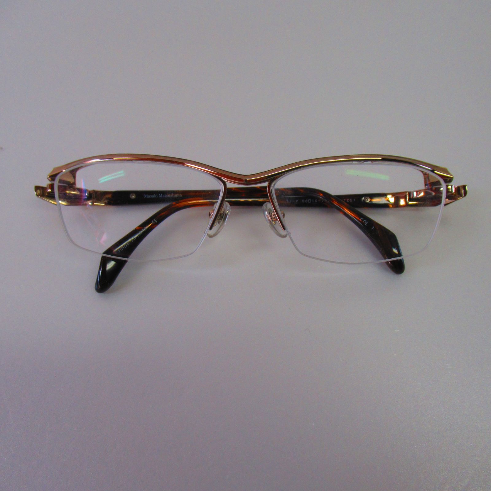 Masaki Matsushima マサキマツシマ メガネ 眼鏡 メンズ ユニセックス フレーム 日本製 度入り フレーム取り トレンド 即 大 OK K 054