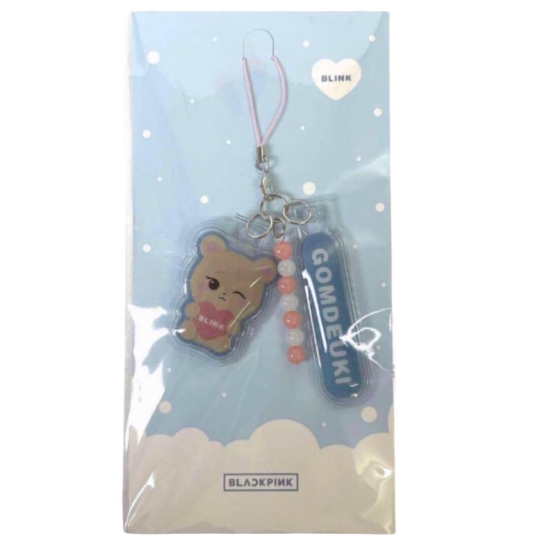 BLACKPINK ジェニ ペンライト キーリング スクランチ GOMDEOKI BLACKPINK DEADLINE ペンライト キーリング gomdeuki ゴムトゥギ