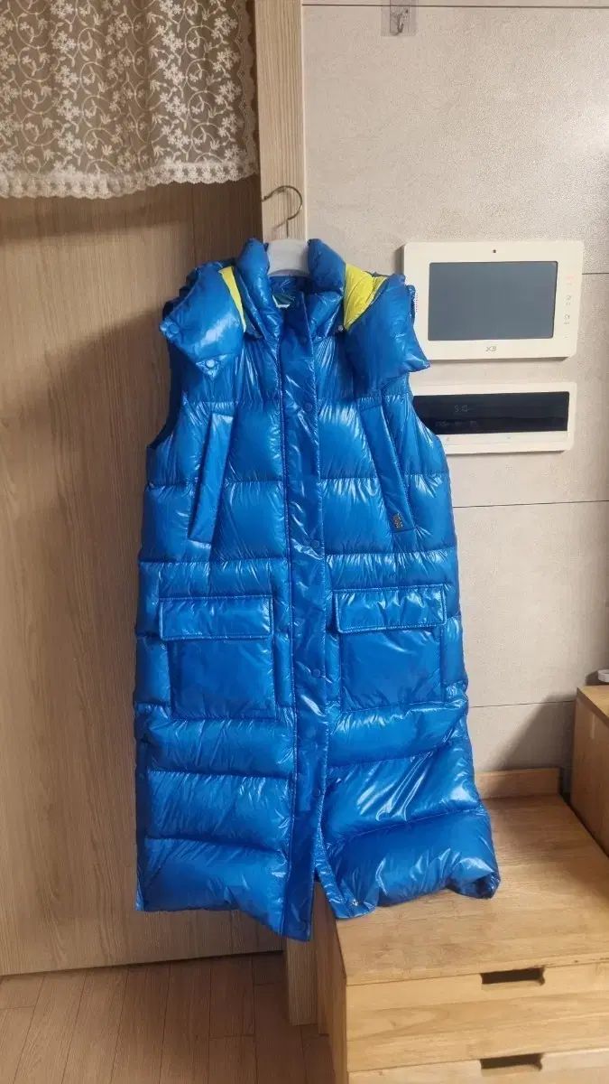 WAAC レディース ロング ダウン ゴルフベスト 95 66충분