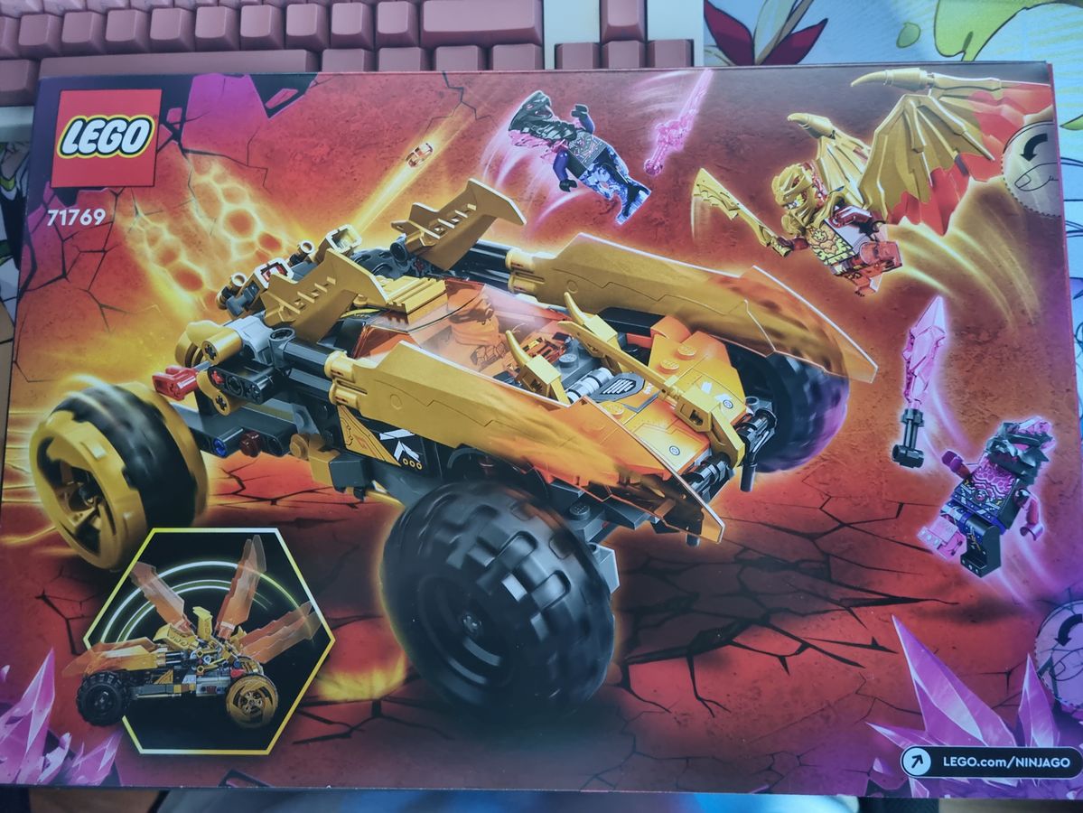 ニンジャゴー 71769 コールのドラゴンクルーザー