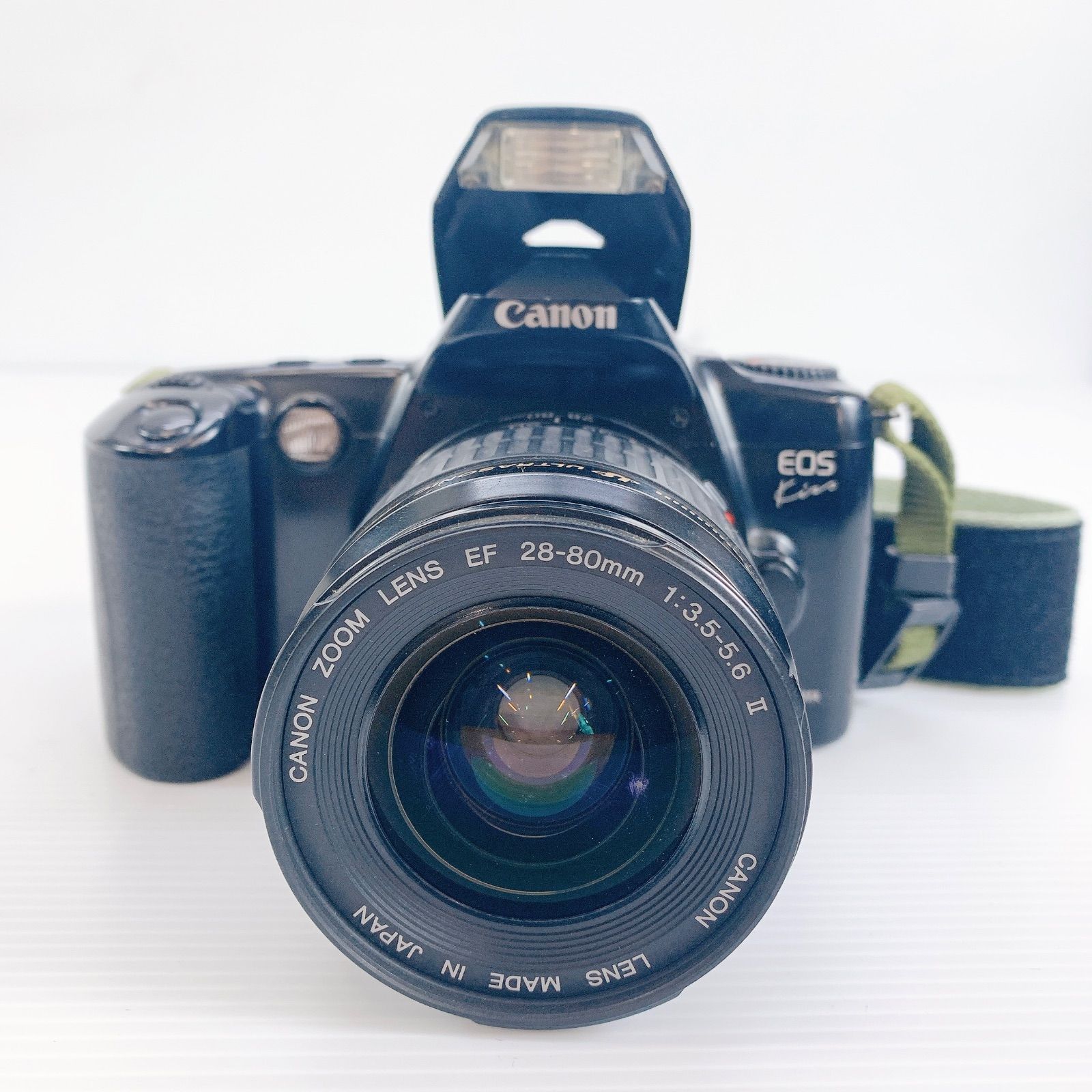 H-147 Canon EOS Kiss フィルム一眼レフカメラ EF 28-80mm II 付属