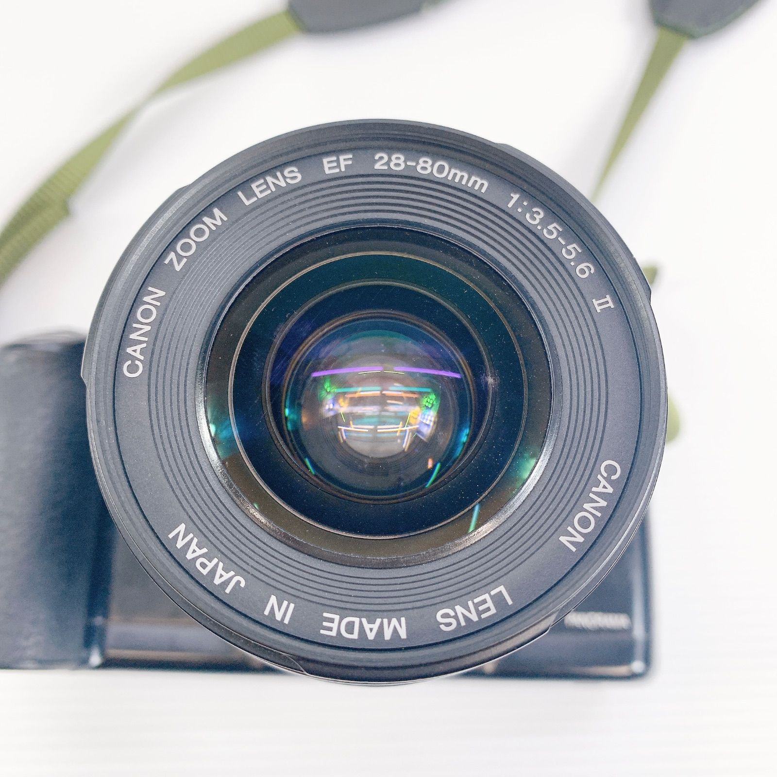 H-147 Canon EOS Kiss フィルム一眼レフカメラ EF 28-80mm II 付属