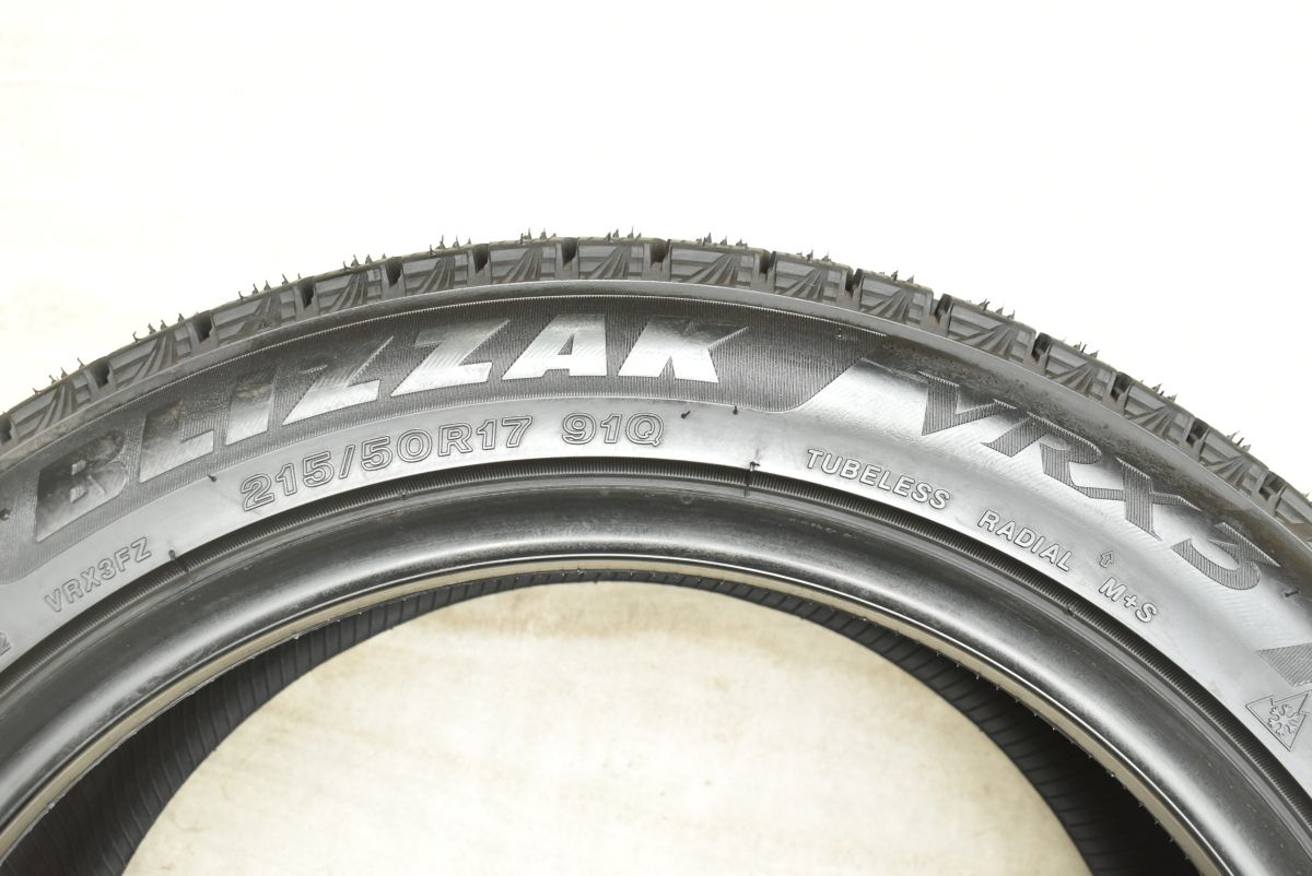  ブリヂストン ブリザック VRX 3 215 50 R 17 4本セット プリウスα ジェイド リーフ アレンザ レヴォーグ インプレッサ 17インチ スタッドレス