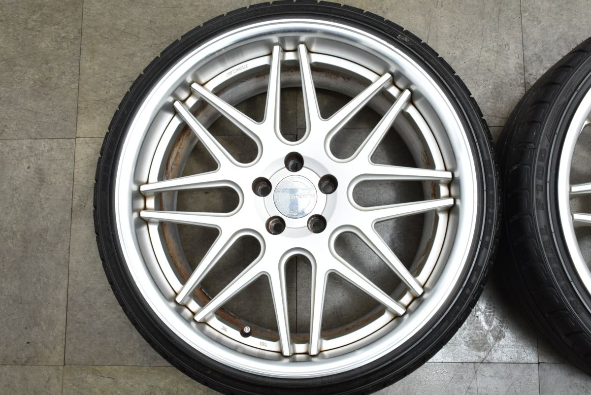 ホイール ワーク グノーシス CV 202 20 in 9 5 J PCD 112 ミネルバ F 105 245 30 R アウディ A 5外し 4 6 TT WORK GNOSIS