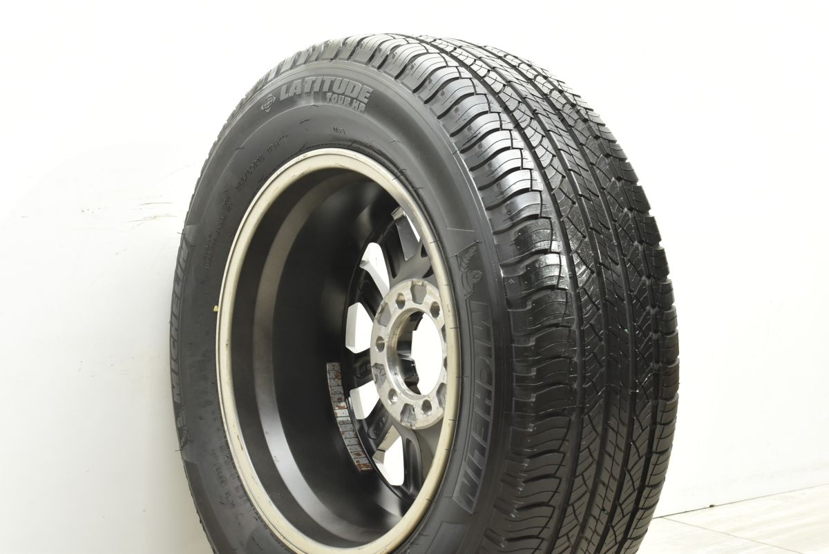 バリ溝】トヨタ 150 プラド ブラックエディション 純正 18in 7.5J +25