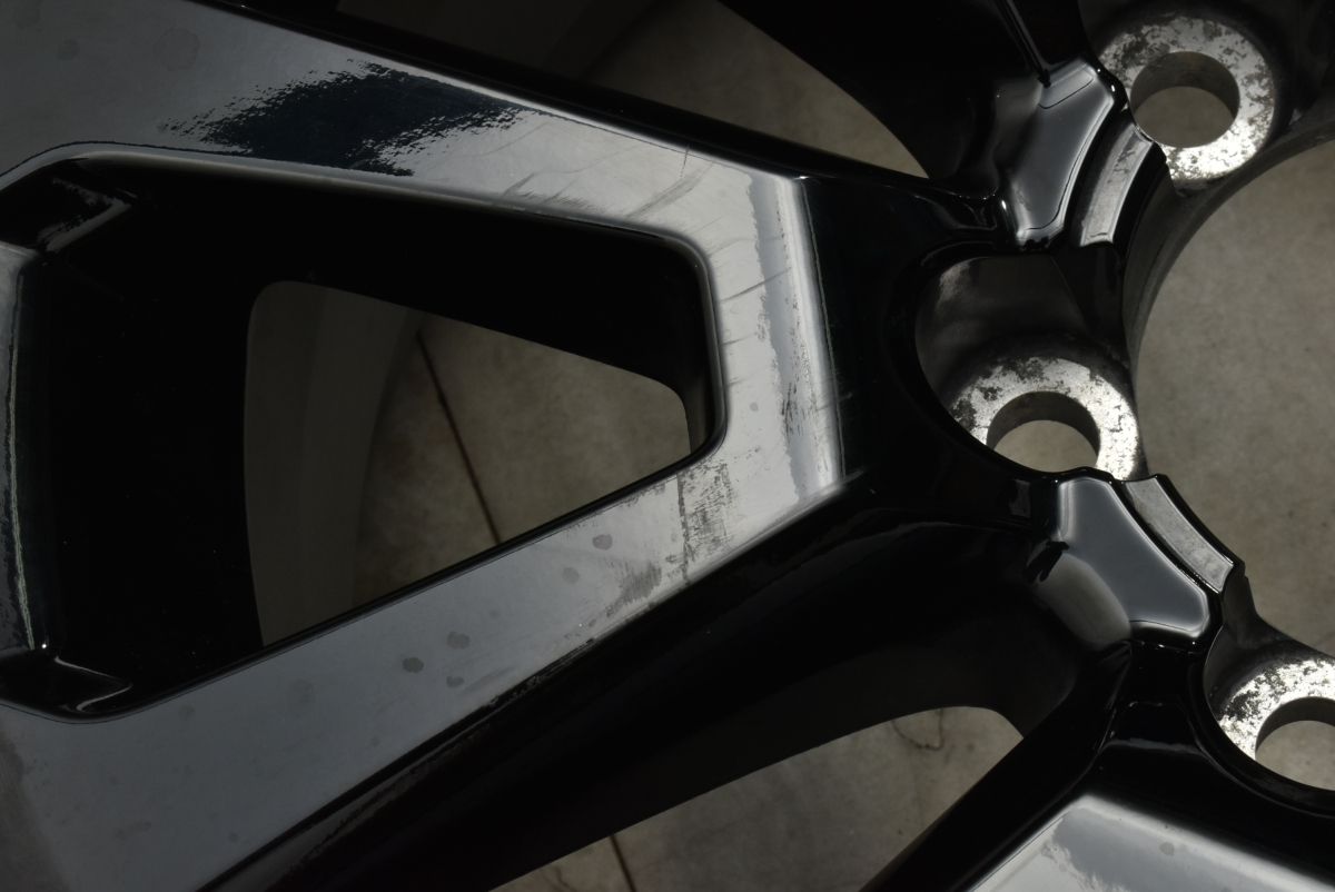 バリ溝】トヨタ 150 プラド ブラックエディション 純正 18in 7.5J +25