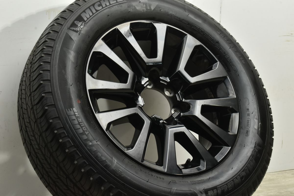 バリ溝】トヨタ 150 プラド ブラックエディション 純正 18in 7.5J +25