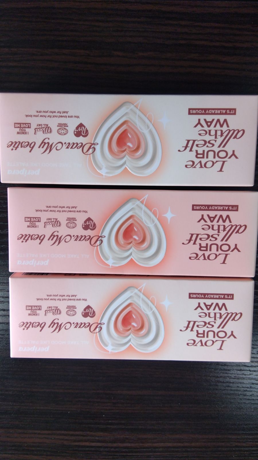 セット peripera ペリペラ 02 ピーチベア アイシャドウ パレット DK 112