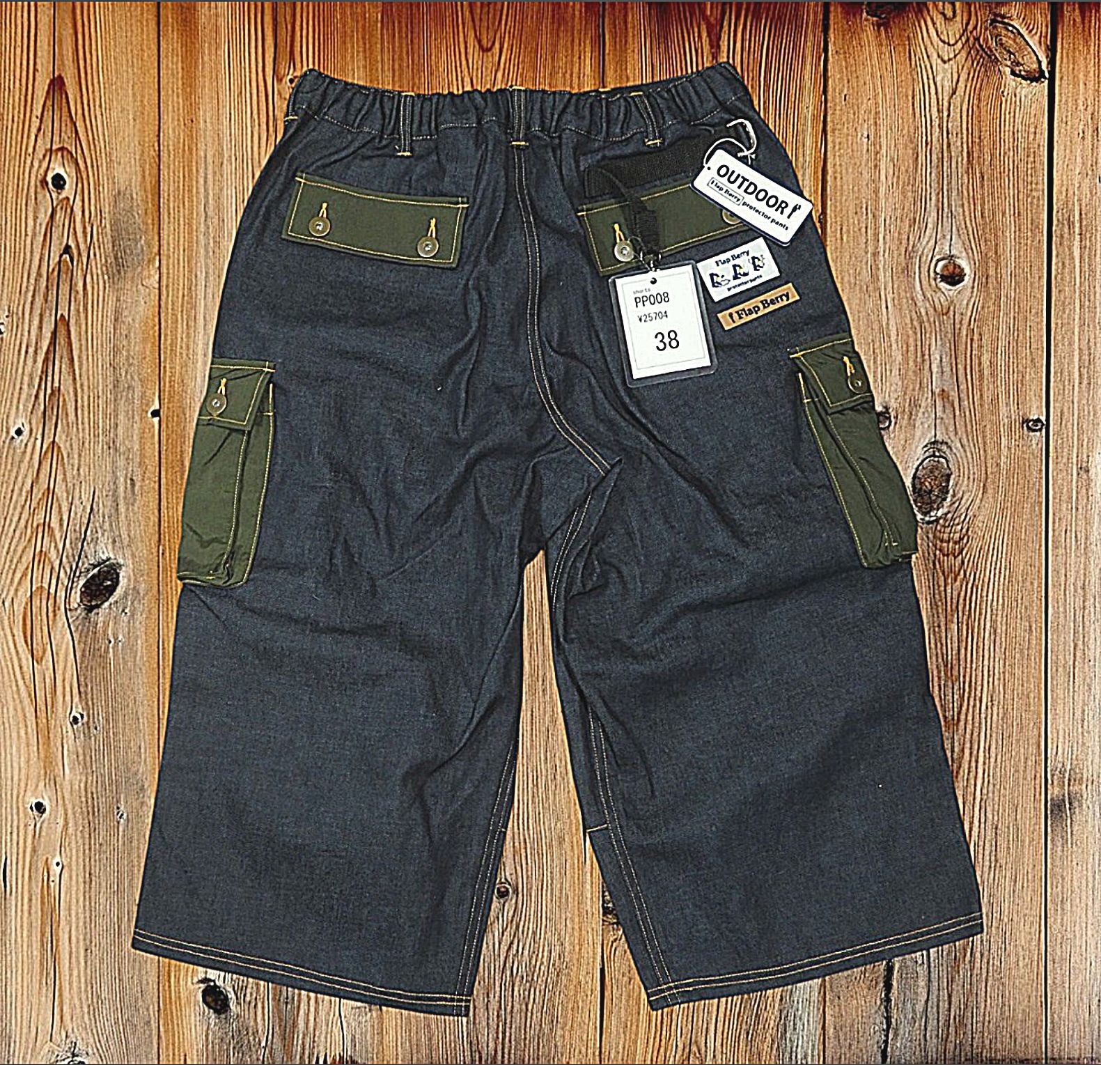 ✅️ デットストック 38 Flap Berry フラップベリー 定価25704円 ショート丈 プロテクターパンツ P 008 ショートパンツ ハーフパンツ 鷹狩り アウトドアにも