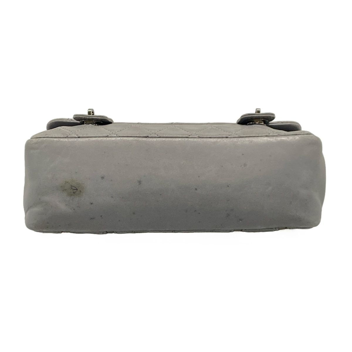 CHANEL(シャネル) ショルダーバッグ マトラッセ グレー チェーン