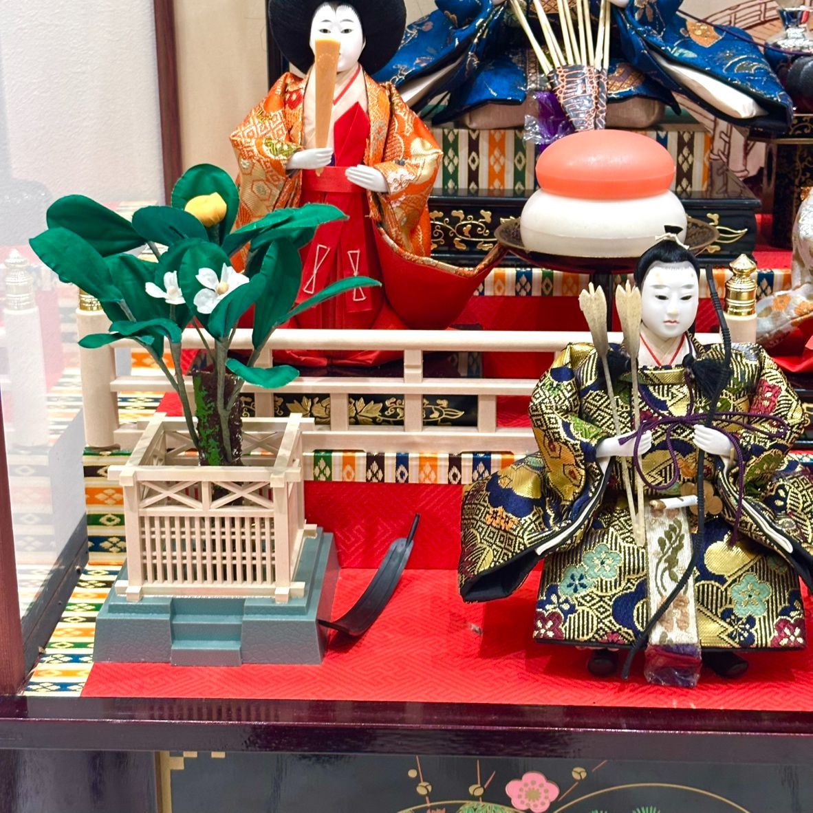ケース入り日本人形 雛祭り ケース入り日本人形 雛祭り ZE 喜月作 本頭 ひな人形 雛祭り 7