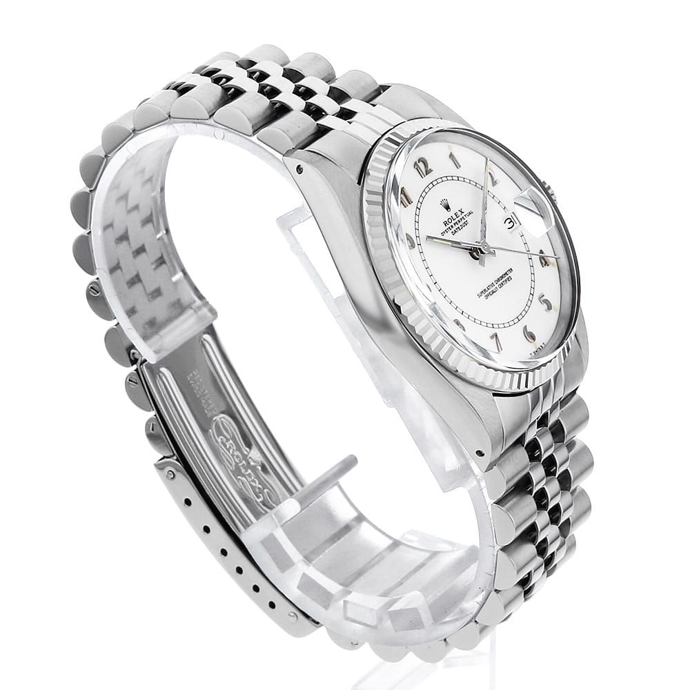 ロレックス デイトジャスト 16014 ホワイト ボイラーゲージ 81番 中古