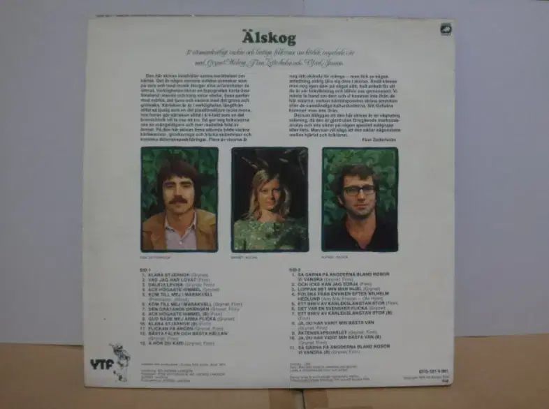 Sweden LP Grynet Molvig ー 1974 年 早い