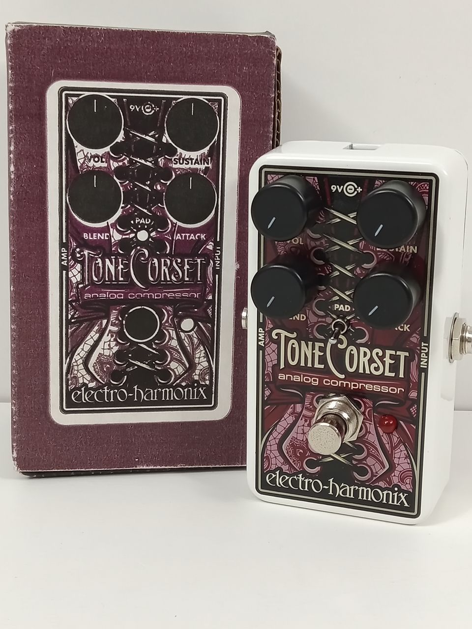 Electro-Harmonix エレクトロハーモニックス エレハモ Tone Corset コンプレッサー 音出し 済み M-6102