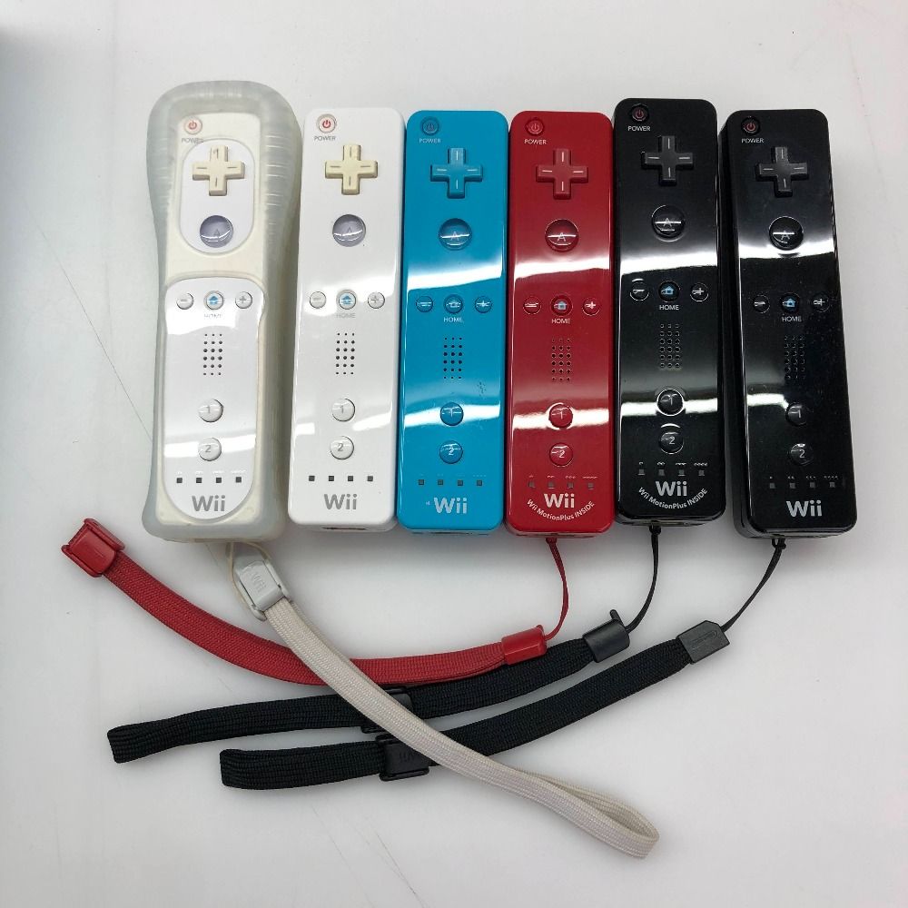 wii ソフト・リモコンセット 05w16885T 【Wii】Nintendo Wii 本体 白 リモコン5個 + ソフト4本