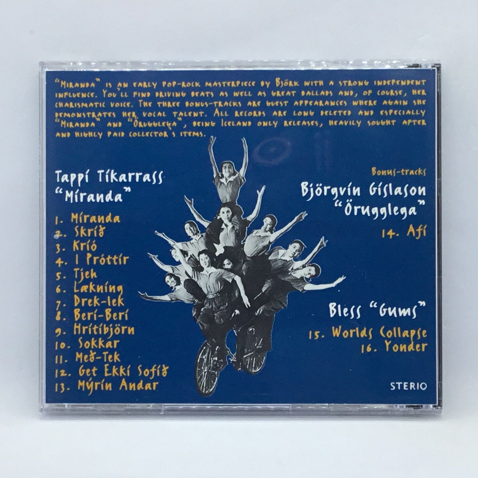 ○ BJORK & TAPPI TIKARRASS / Miranda (CD) ビョーク タッピ 