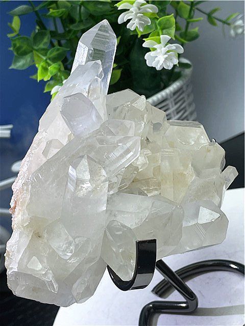 ◇超強いパワーヒマラヤ産天然水晶クラスターB88B6/84B20C - メルカリ