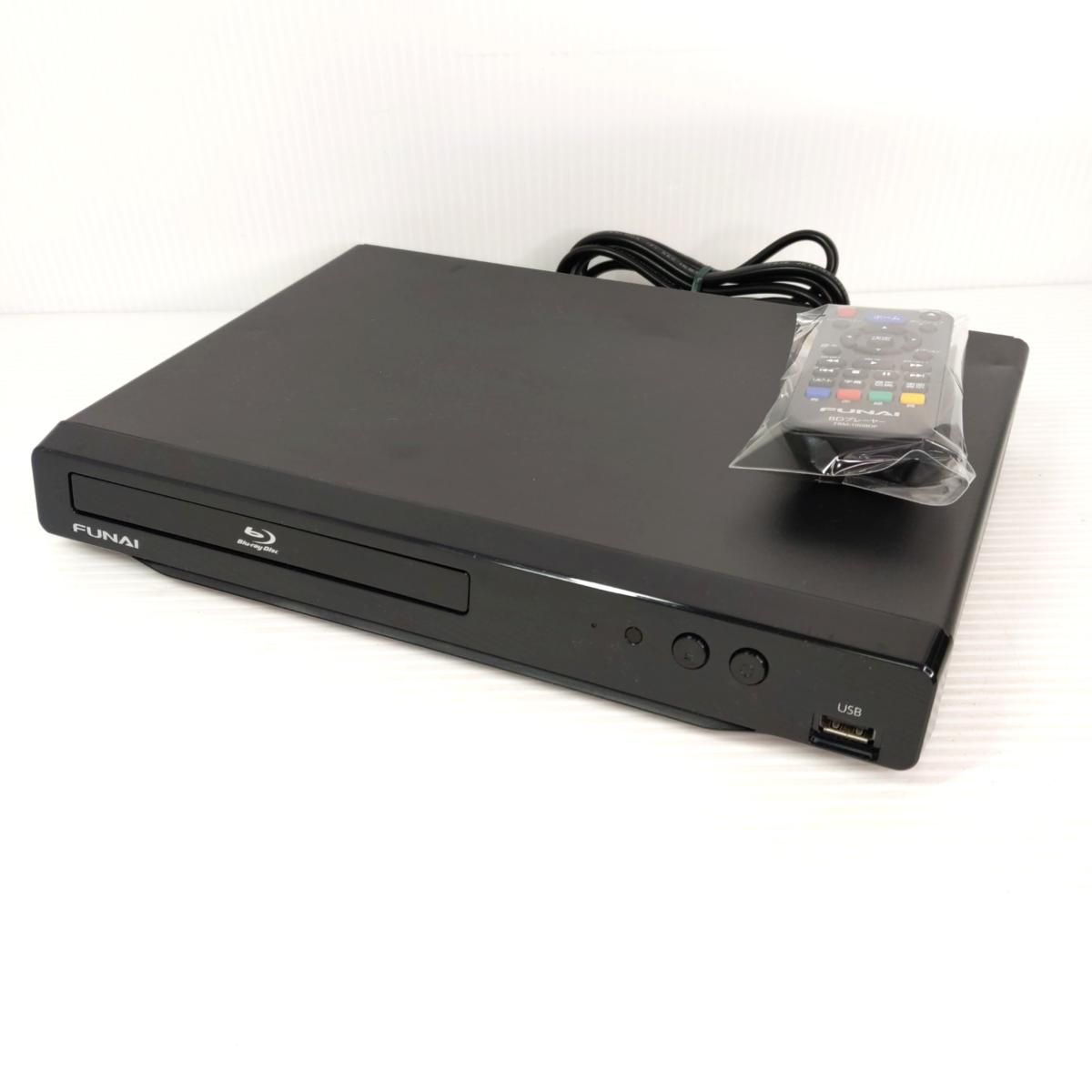 中古品】フナイ ブルーレイプレーヤー DVDプレーヤー 2021年製 FBP
