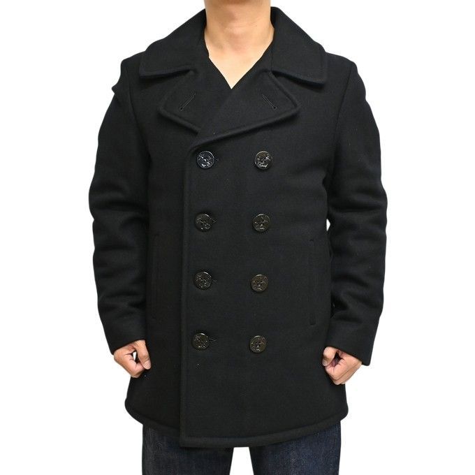 Schott NYC ショット 782-1154004 7658 740 US PEACOAT ピーコート Pコート アメリカ製 24 oz ミリタリージャケット アウター メンズ