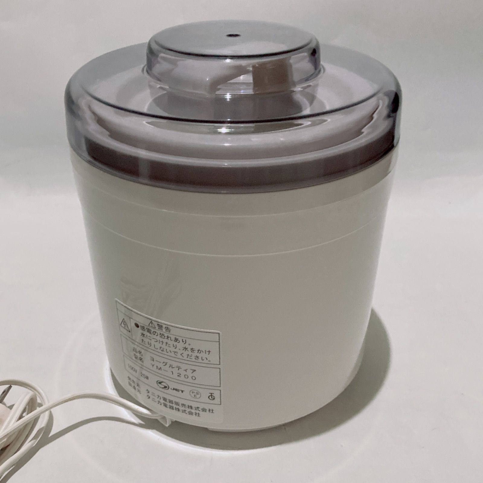 タニカ ヨーグルトメーカー YOGURTIA（YM-1200） | KUJAWY.INFO