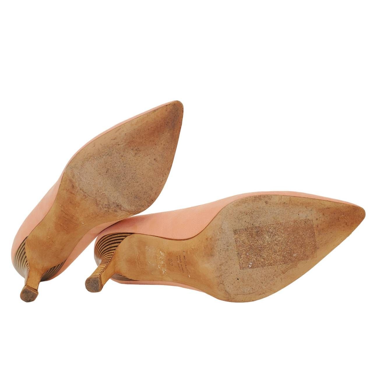 ペリーコ 美品 ポインテッドトゥ スエード サクラピンク EU36