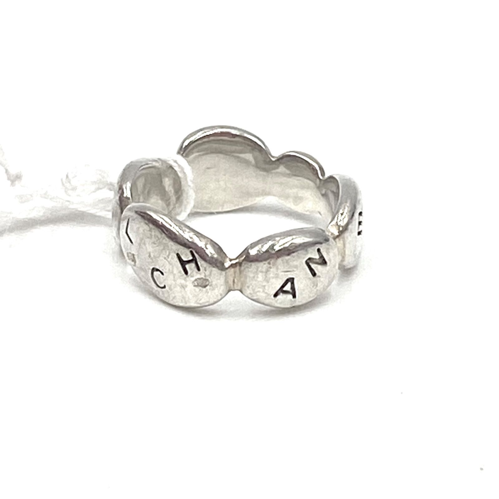 CHANEL シャネル カメリア ロゴ リング シルバー925 12号 楽天市場】【動画有 11号】シャネル CHANEL カメリア ロゴ リング 指輪