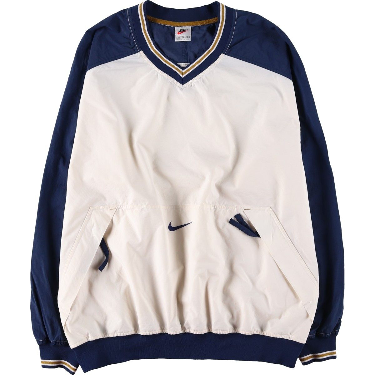 古着 90年代 ナイキ NIKE Vネック ウォームアッププルオーバー メンズXL相当 ヴィンテージ eaa 602079